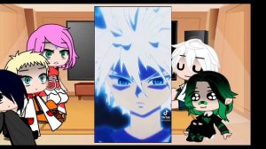 Реакция большой команды нлмер номер 7 на Киллуа(Ч.О)