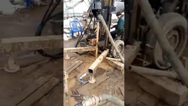 Сложное бурение скважины под погружной насос ч. 1 смотреть онлайн
