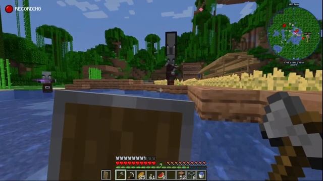 майнкрафт, НО это 1000 дней выживания в джунглях (1 часть) смотреть онлайн