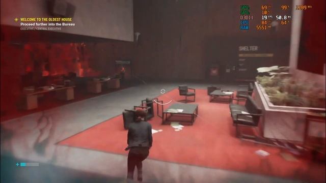 Control Game Benchmark on Nvidia 940MX DDR3 смотреть онлайн