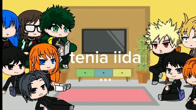 bakugo and deku past classmates react to future||MHA/BNHA||spoil||Gacha club смотреть онлайн