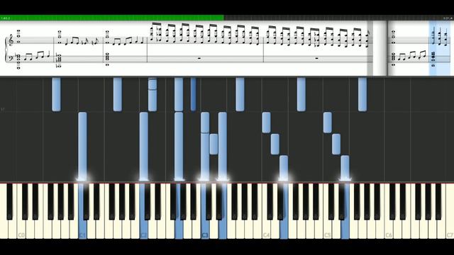 John Newman - Love me again [Piano Tutorial] Synthesia смотреть онлайн