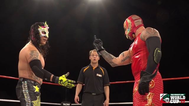 Rey Mysterio vs. Juventud Guerrera (Pro Wrestling World Cup Mexico Part 10) смотреть онлайн