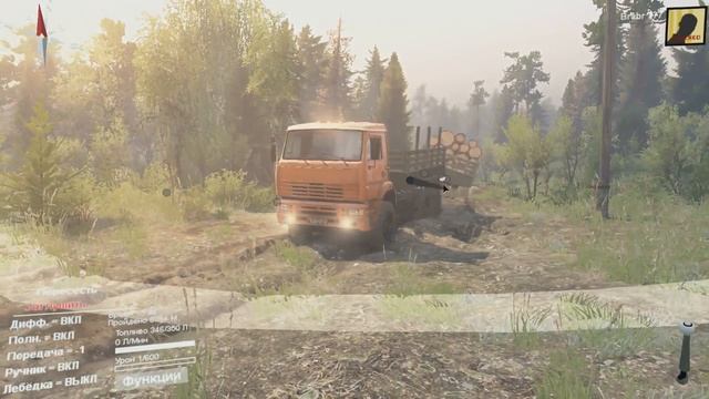 Spin Tires ● Автопоездом по тайге ● [#9] смотреть онлайн