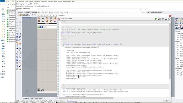 Generate Grasshopper Components With C#