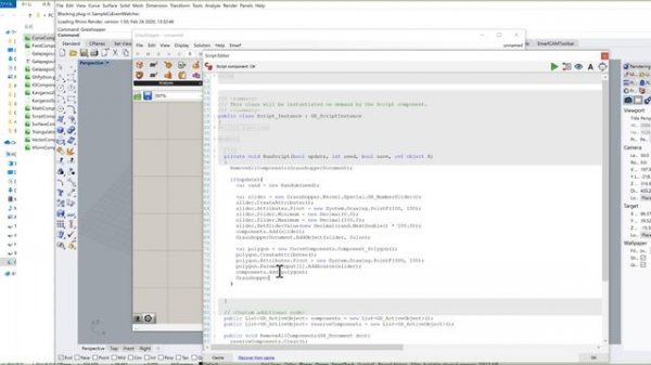 Generate Grasshopper Components with C#