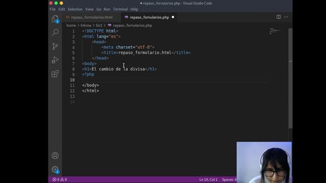 Formularios - PHP смотреть онлайн