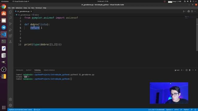 FUNÇÕES GERADORAS COM PYTHON смотреть онлайн
