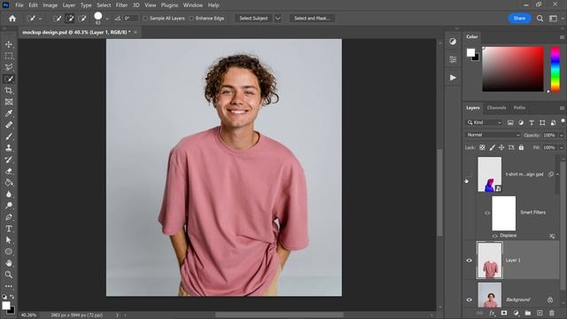 How To Create T-SHIRT Mockups in Photoshop | Tutorial смотреть онлайн