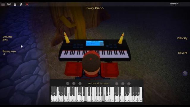 Payphone - Overexposed by: Maroon 5 on a ROBLOX piano. [Easy, Revamped] смотреть онлайн