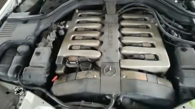 работа двс M120.982 W140 S600 CL600 V12 394hp 6000cc