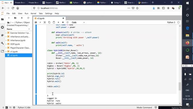 Programming with Python -18: Inheritance смотреть онлайн