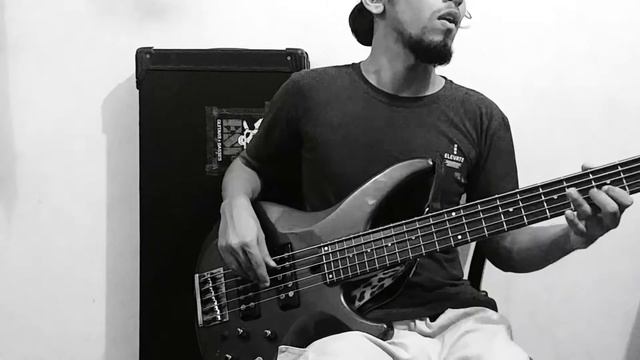 #dbz Rock The Dragon Dragon Ball Z Bass Cover #dragonballz ドラゴンボール Ｚ ゼット