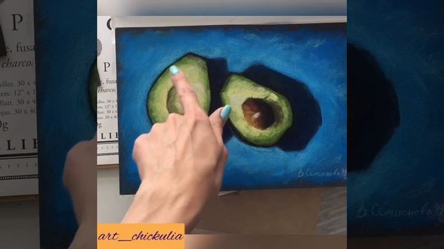 Про бумагу Pastel Card Sennelier. Рисуем Тосканский пейзаж.