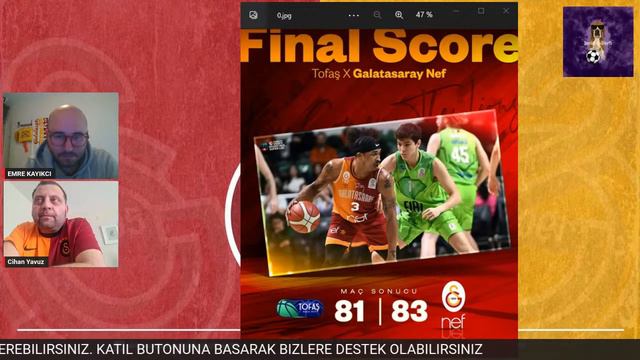 Tofaş X 𝗚𝗮𝗹𝗮𝘁𝗮𝘀𝗮𝗿𝗮𝘆 𝗡𝗲𝗳 🟨🟥/ Andreas Pistiolis / Galatasaray Çağdaş Faktoring 🟨🟥 X Emlak Konut #gs смотреть онлайн