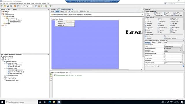 Sistema de inventarios (crear forms, herencia, arraylist en java) - Java swing en Netbeans (Parte 0 смотреть онлайн