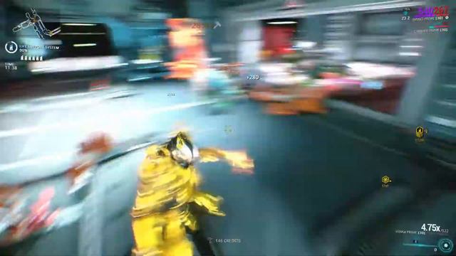 [Warframe] Strongest Melee Weapon Venka Prime Best Build Ever! смотреть онлайн