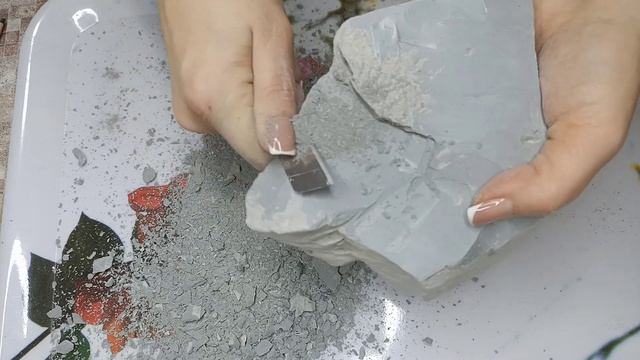 Чистим глину 