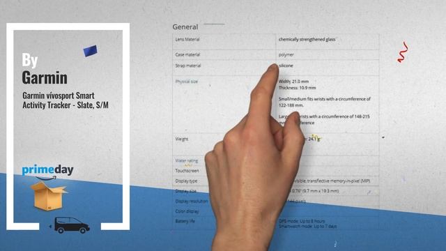 Prime Day Deals On Garmin Watches: Garmin vívoactive HR GPS Smart Watch, Regular fit - Black смотреть онлайн