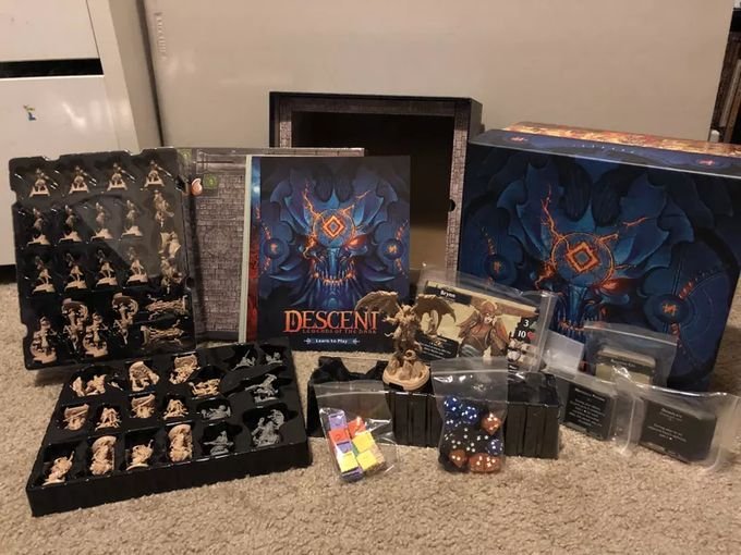 Мнение о настольной игре Descent Сказания Тьмы