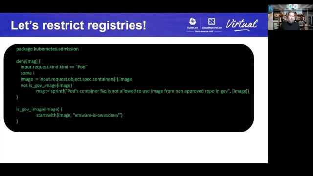 Using Open Policy Agent to Meet Evolving Policy Requirements - Jeremy Rickard, VMware смотреть онлайн