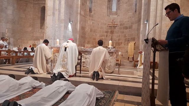 DIACONATE ORDINATION: MISSIONARIES OF AFRICA, JERUSALEM. смотреть онлайн