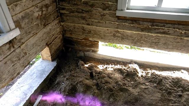 Ремонт фундамента под деревянным домом смотреть онлайн