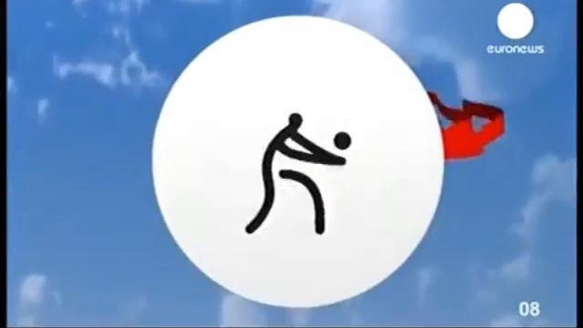 Заставка рубрики «Beijing 2008» (Euronews, 2008) смотреть онлайн