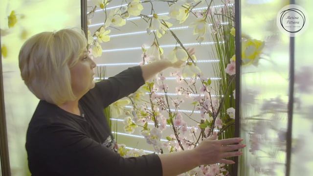 Оформление интерьеров цветами смотреть онлайн