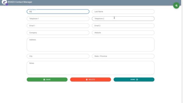 BANanoVuetifyAD3 Contact Manager - Powered by BANano+Vuetify+jRDC2+MySQL+jetty смотреть онлайн