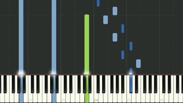 Beethoven's Moonlight Sonata, for B-flat Clarinet & Piano - synthesia смотреть онлайн