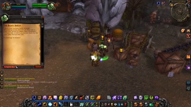 The Black Shield, Suspicious Hoofprints, Lieutenant Paval Reethe WOW Classic Quest смотреть онлайн