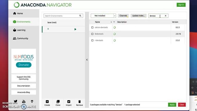 Installing R packages in Anaconda R Environment via Anaconda IDE when install.packages fail смотреть онлайн