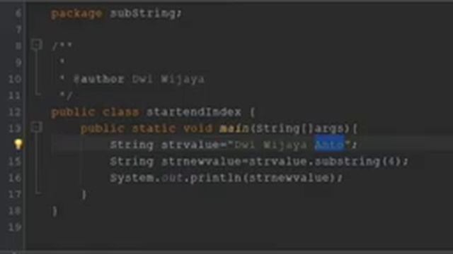 Java Praktek [PBO] SubString(Beginindex,StartEnd), Replace, & Trim смотреть онлайн