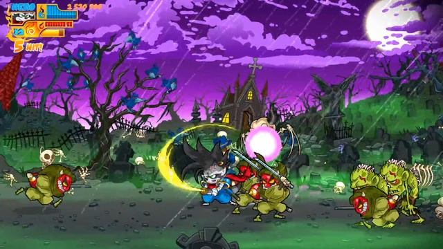 Beat 'Em Up Month - Jitsu Squad Demo PC 4K. смотреть онлайн