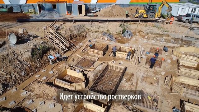 Строительство жилого дома в Череповце смотреть онлайн