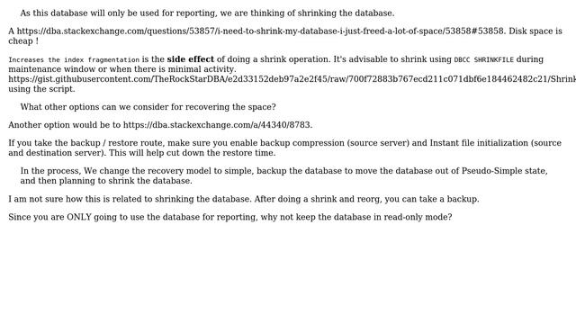 Databases: Shrinking database which is not having any insert/update (3 Solutions!!) смотреть онлайн