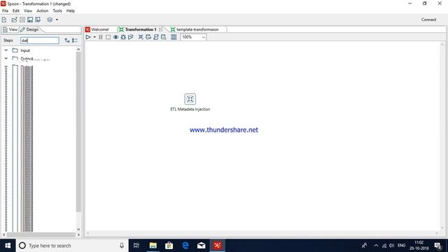 Pentaho Metadata Injection смотреть онлайн