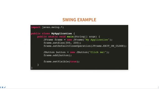 Swing: Introduction in java смотреть онлайн