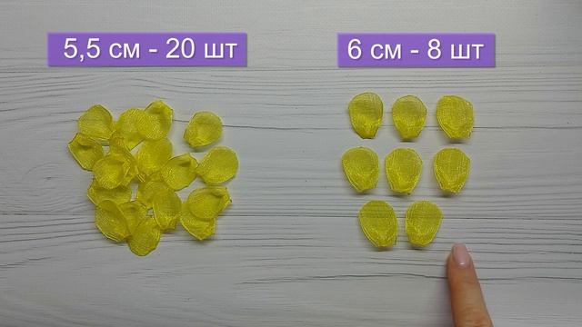 ?МК Цветок из органзы шириной 2 см и 2,5 см?Оrganza flower смотреть онлайн