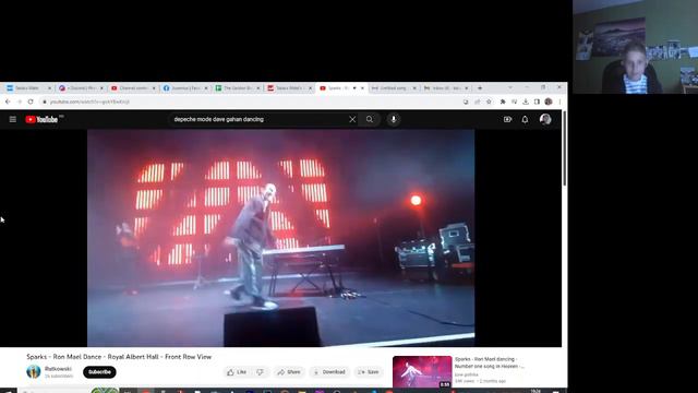Sparks - Ron Mael Dance - Royal Albert Hall - Front Row View смотреть онлайн