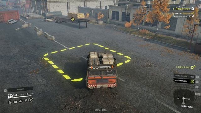 SnowRunner/Дон: с. Поддонское (Tatra T813) смотреть онлайн