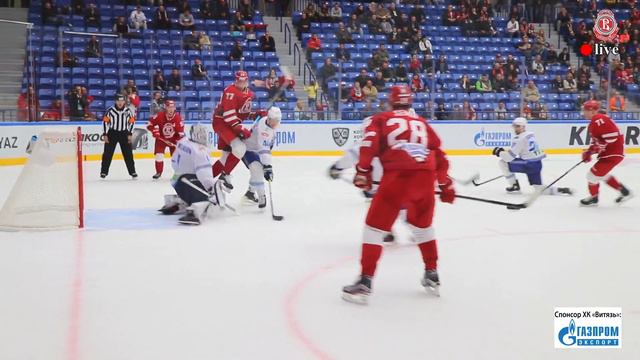 «Витязь» - «Барыс» 30 секунд без комментариев смотреть онлайн