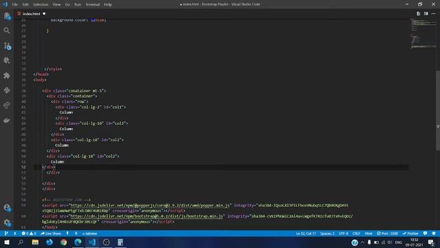 Bootstrap 5 - Crash Series | Grid System | Beginners to Advance | In Hindi смотреть онлайн