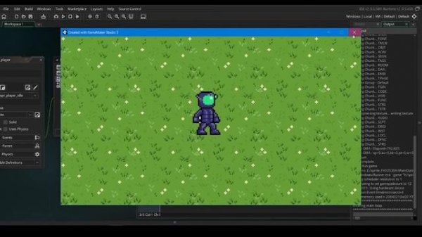 Game Maker: Анимация + управление персонажем