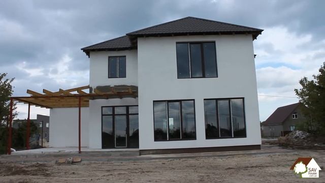 Новобудова у м. Черкаси (ракушняк) недорого та якісно / SOVHOUSE