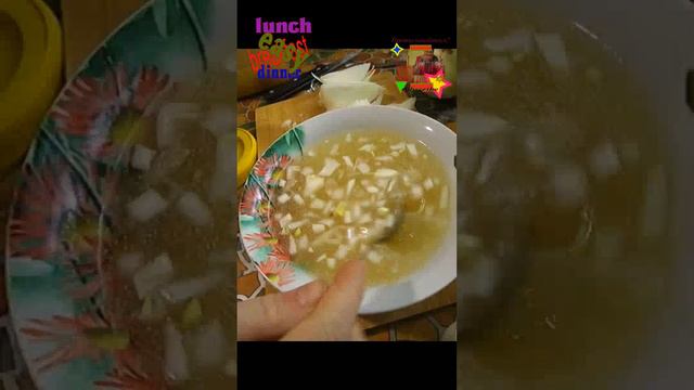 Иногда хочется чего нибудь остренького #горчица #лук #бульен #вкуснодома время на кухне с пользой смотреть онлайн