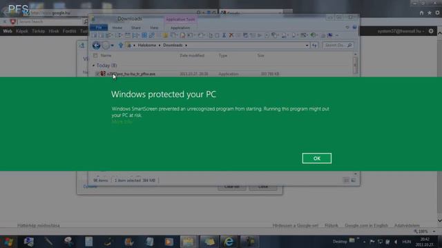 The smartscreen protect us now in windows 8! смотреть онлайн
