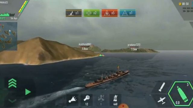 Battle of warships #2 Симакадзе. Хитрый ход смотреть онлайн