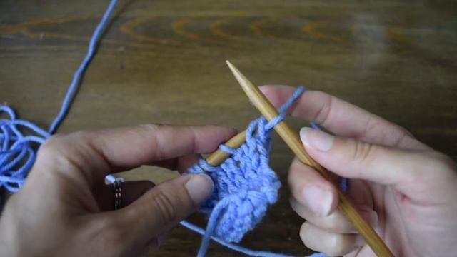 How to Knit & Purl 2 Together Through the Back Loops смотреть онлайн